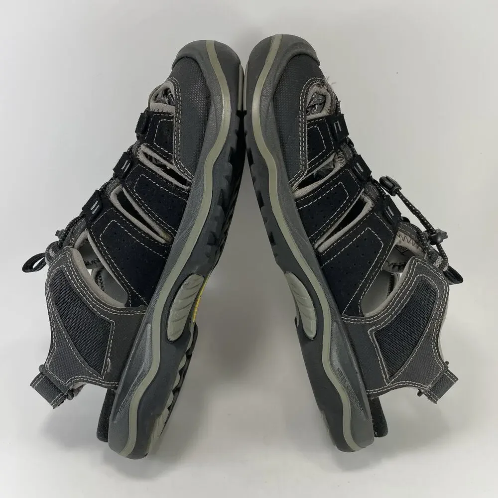Keen Newport Retro Sandals Black Mens Size 12 M Waterproof Closed Toe Fisherman